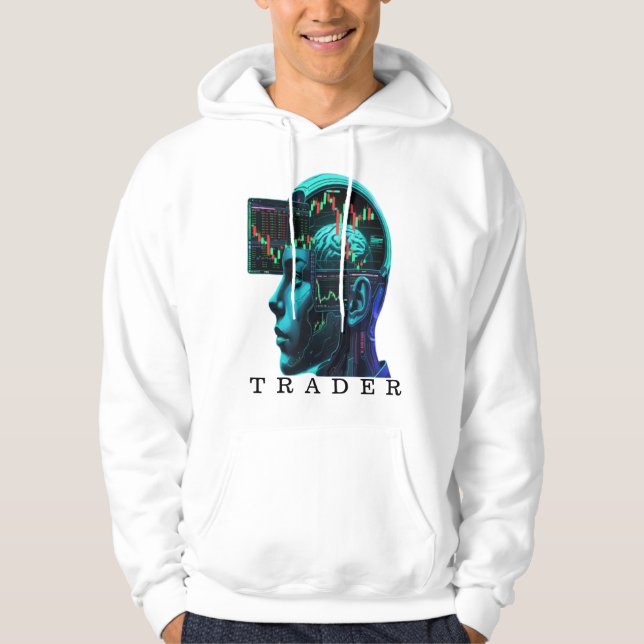 Trading Mind Power Sweatshirt – Conquer the Market (Front)