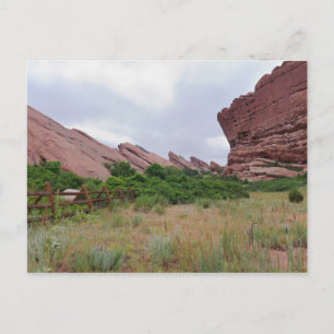 Trading Post Trail Rock Landmarks Postcard