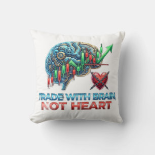 Trading Psychology Discipline Over Emotio16" x 16" Cushion