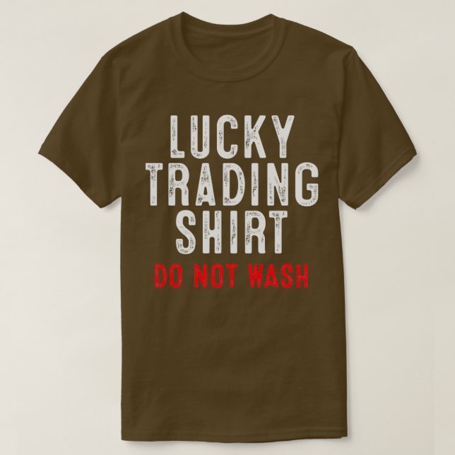 Trading Trader Investor T-Shirt (Design Front)
