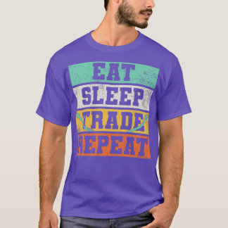 Trading Trader Stock Market Vintage 1 T-Shirt