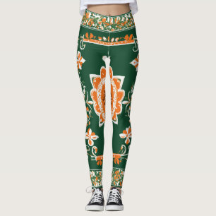 Tradition Meets Modern: Ukrainian Toy Store Logo" Leggings