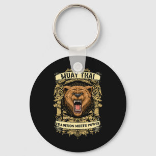 Tradition Meets Power - Kickboxing And Muay Thai G Key Ring