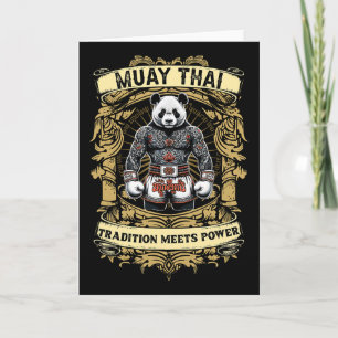 Tradition Meets Power - Kickboxing And Muay Thai P Card
