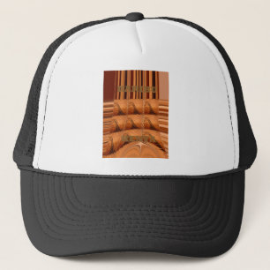 Traditional African Mirror: Woven Giraffe Trucker Hat