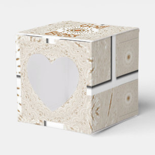 Traditional African Motif Design Art Print Favour Box