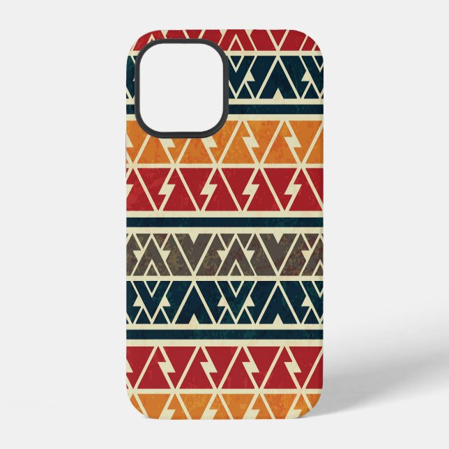Traditional African Seamless Pattern Design iPhone Case (Back)