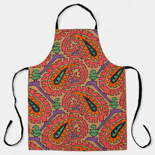 Traditional Allover Geometricalart, background, de Apron