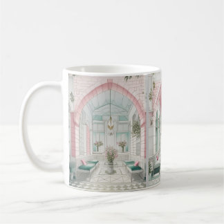 Traditional Arabic House Design Damascus  Coffee Mug