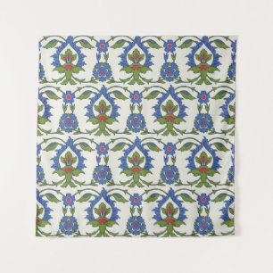 Traditional Arabic seamless ornament. Turkish, Izn Tapestry