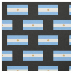 Traditional Argentina Flag Fabric