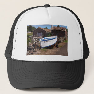 Traditional Azorean Fishing Boat Trucker Hat