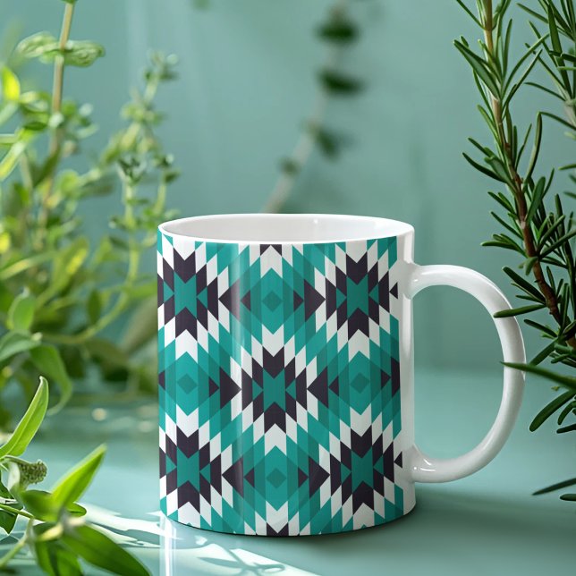 Traditional Aztec Pattern Coffee Mug (Mugs)