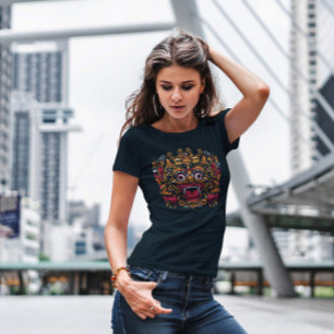 Traditional Bali Mask   T-Shirt