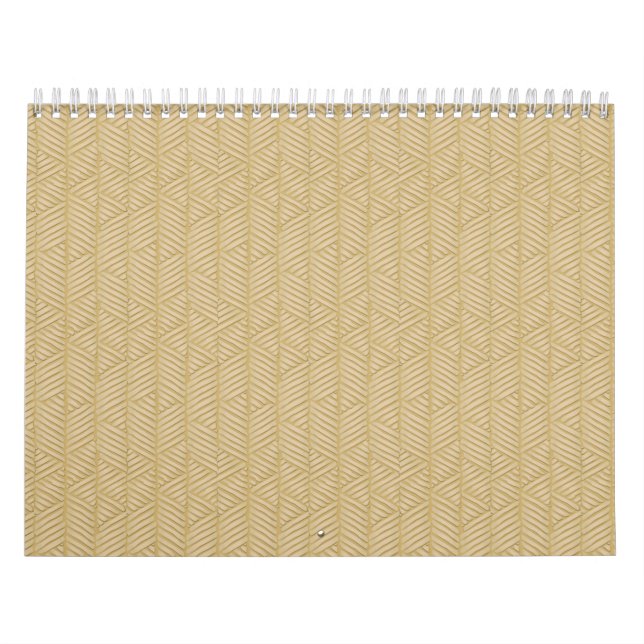 Traditional bamboo calendar (Cover)