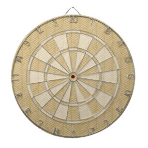 Traditional bamboo dartboard