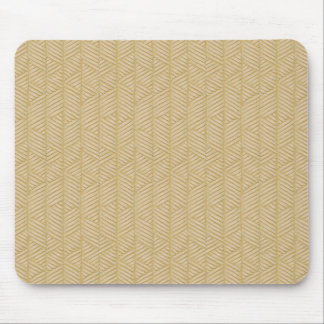 Traditional bamboo mouse pad