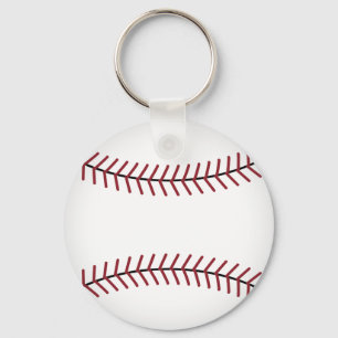 Traditional Baseball Keychain 