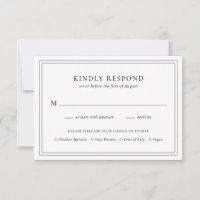 Traditional Black and White Elegant Wedding