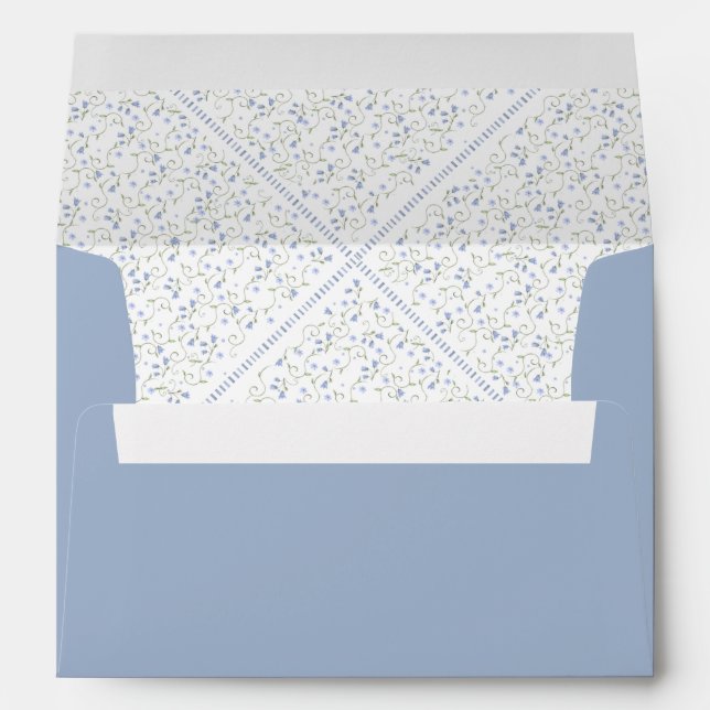 Traditional Blue | Envelope (Back (Bottom))