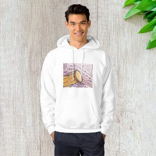 Traditional Bongo Drum With Music Notes Hoodie