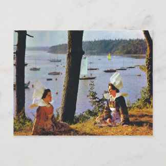 Traditional Breton costume Postcard