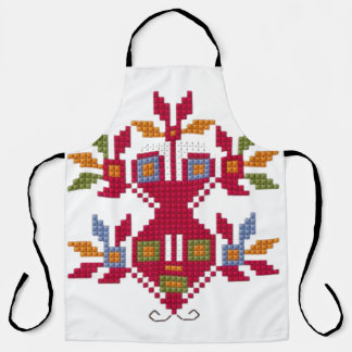 Traditional Bulgarian Motif  Apron