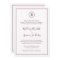 Traditional Burgundy Elegant All In One Wedding
