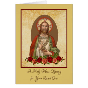 Traditional Catholic Jesus Sympathy Mass Offering