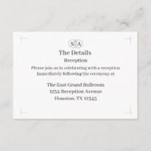 Traditional Catholic Wedding Enclosure Card