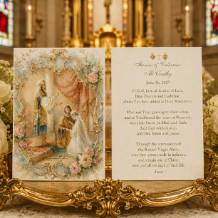 Traditional Catholic Wedding Prayer Mary Joseph