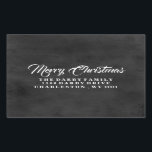 Traditional Chalkboard Merry Christmas Sticker<br><div class="desc">Personalised Merry Christmas sticker. Matches our Merry Christmas Photo Card. Please feel free to Contact Us with any questions.</div>