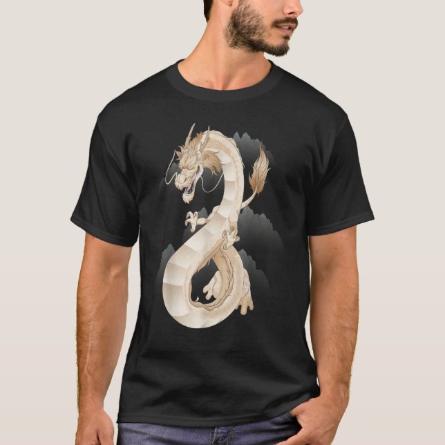 Traditional Chinese Dragon Symbol Of Power and Str T-Shirt (Front)