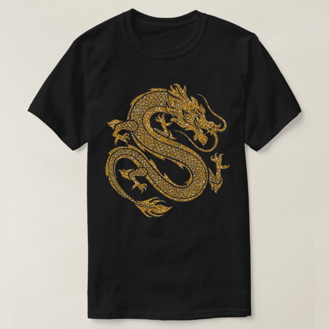 Traditional Chinese Dragon Symbol Of Power and Str T-Shirt (Design Front)
