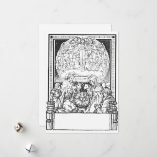 Traditional Christmas Card