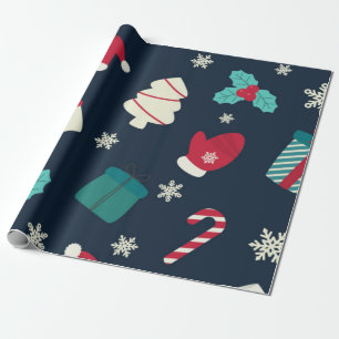 Traditional Christmas Wrapping Paper