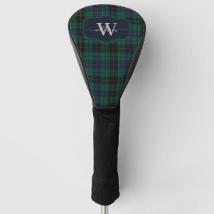 Traditional Clan Davidson Scottish Tartan Plaid  Golf Head Cover
