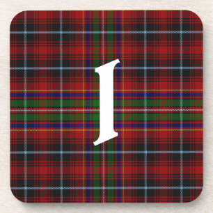 Traditional Clan Innes Tartan Plaid Coaster