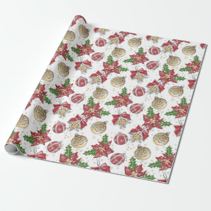Traditional/Classic Christmas Ornaments Wrapping Paper