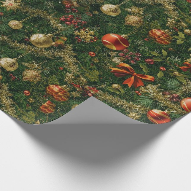 Traditional/Classic Christmas Paper (Corner)