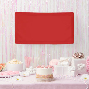 Traditional - Classic Red Banner