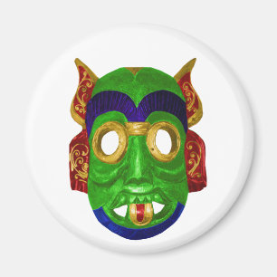 Traditional Colourful Thai Mask Magnet