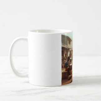 Traditional Dance Motif Mug