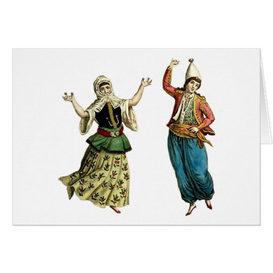 Traditional Dancers Card