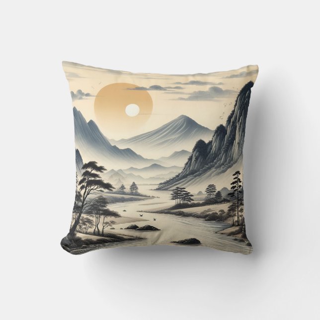 Traditional design Korean Pillow (Front)