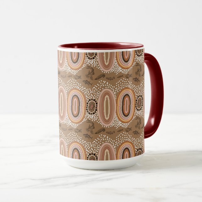 Traditional Design Mug (Front Right)