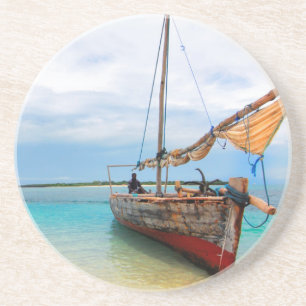 Traditional Dhow, Zanzibar, Tanzania Coaster