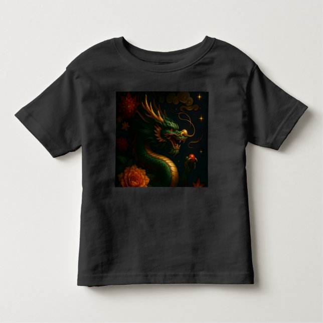 Traditional Dragon Art in China Toddler T-Shirt (Front)