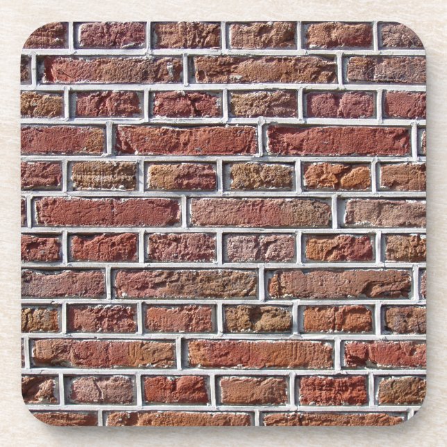 Traditional Dutch Brickwork Pointing Photo Coaster (Front)