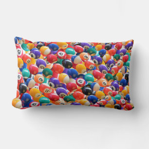 Traditional Eightball Colours,  Lumbar Pillow